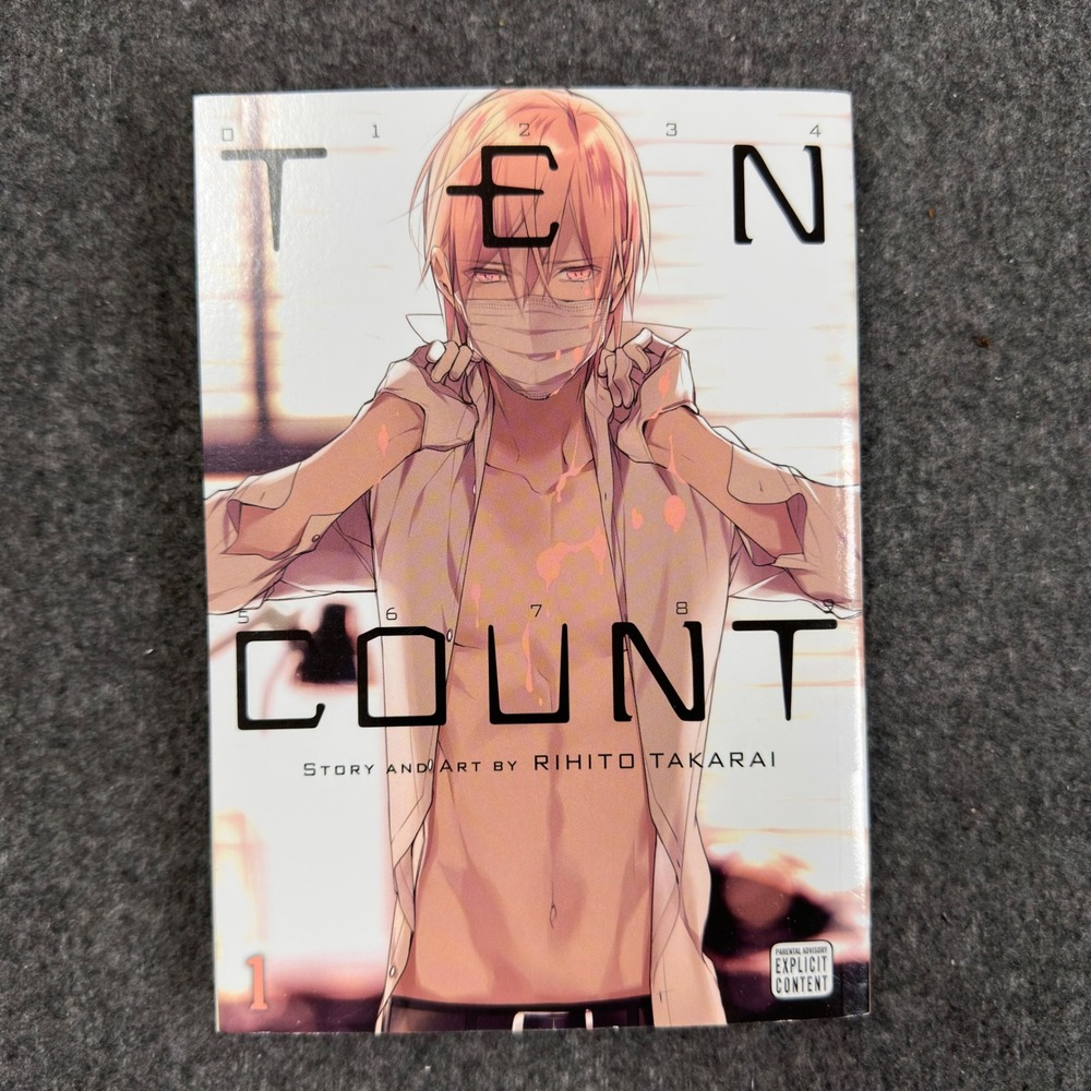 Ten Count Vol 1 Rihito Takarai English Manga Paperback SuBLime Mature